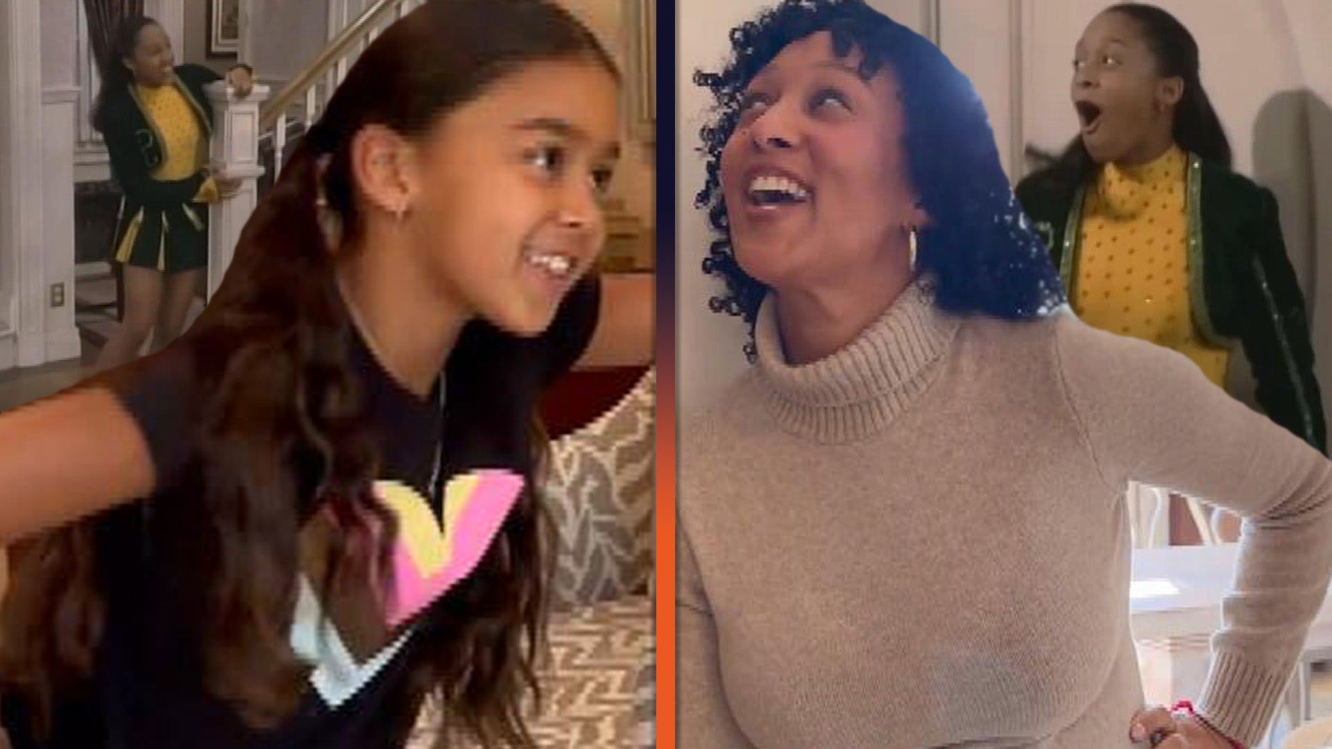 Tamera Mowry-Housley and Daughter Ariah Recreate Iconic 'Sister, Sister' Scene