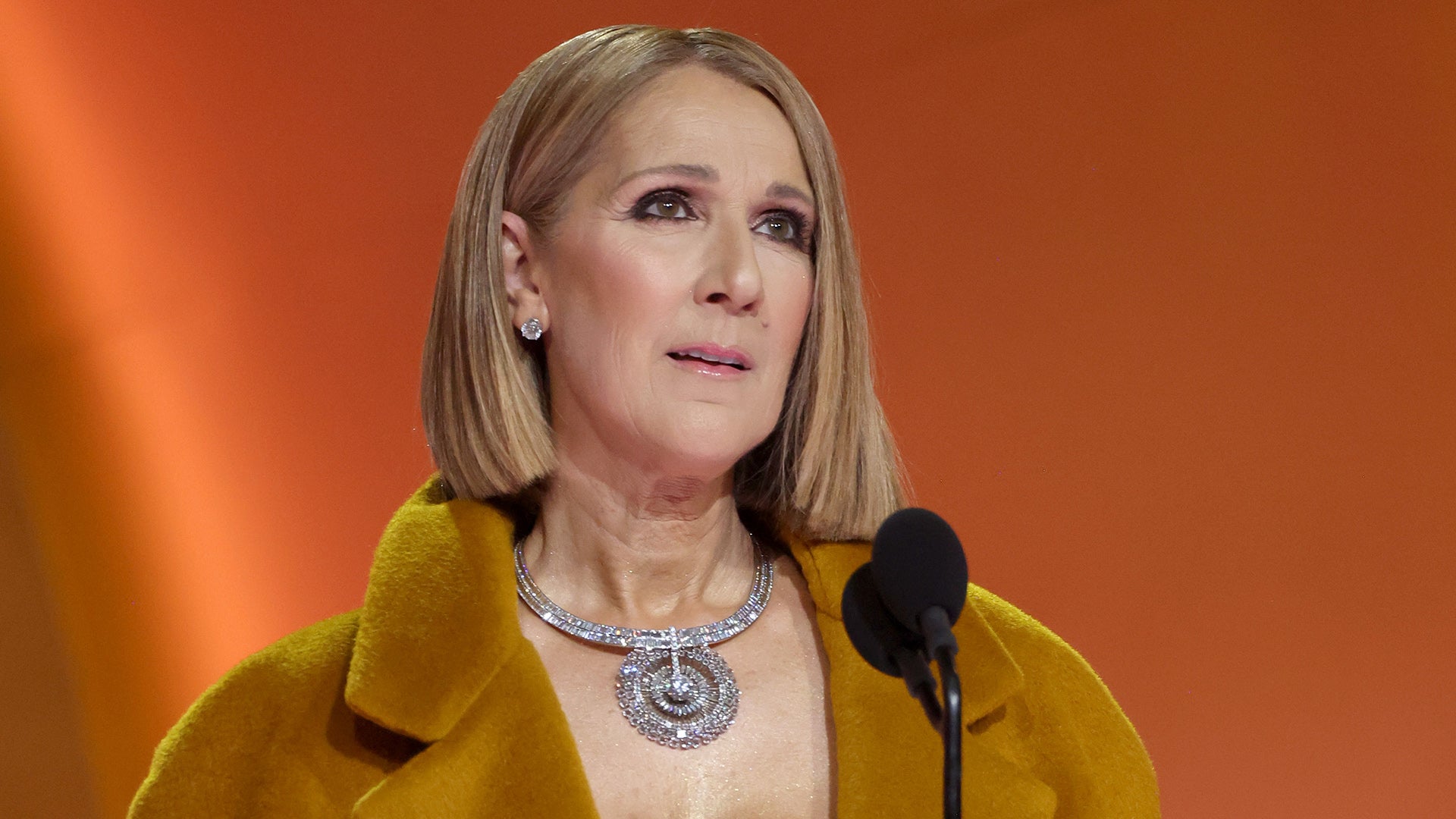 GRAMMYs Celine Dion Makes Surprise Appearance Amid Health Battle