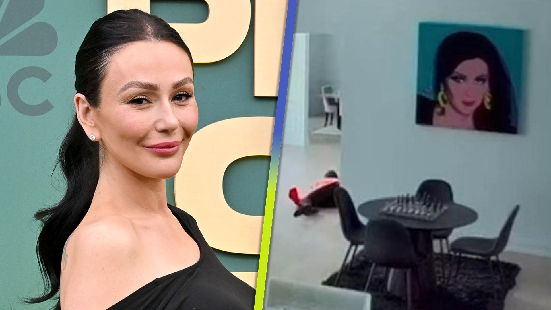 JWOWW Takes a Tumble While Carrying Laundry