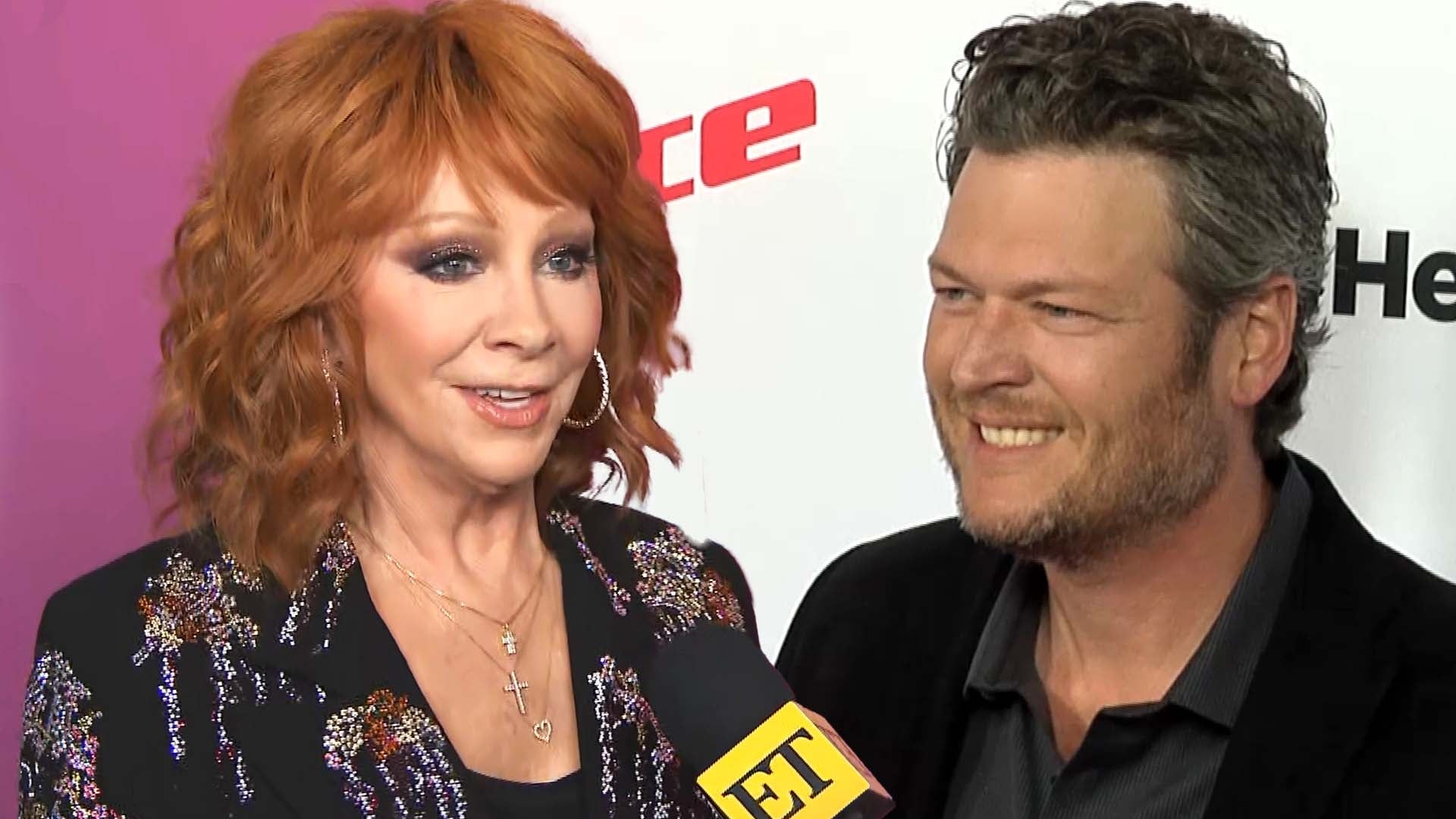 Veja a reação de Reba McEntire à ideia de Blake Shelton fazer um filme 