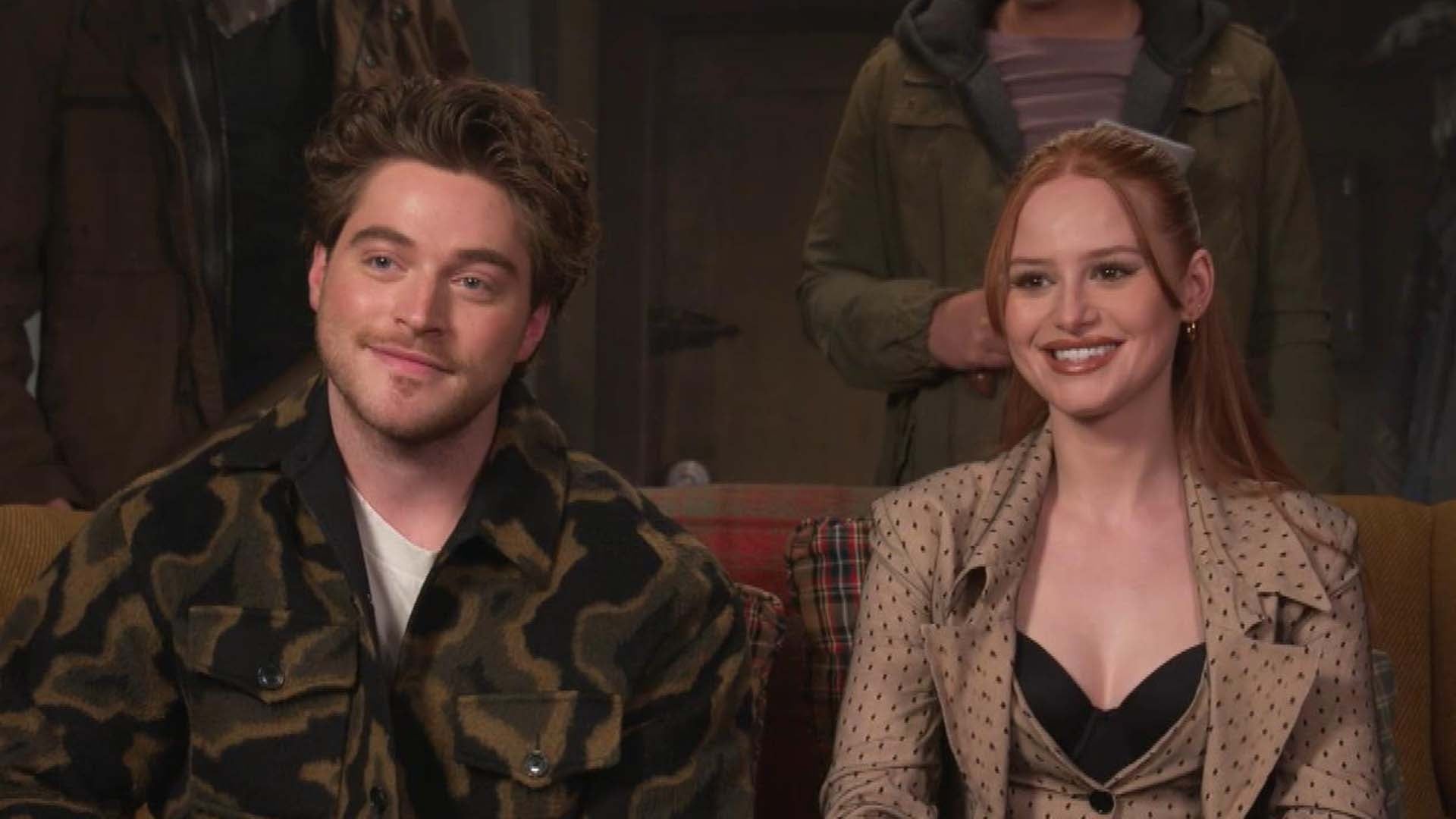 'The Strangers' Creepily Crash Madelaine Petsch & Froy Gutierrez’s Interview (Exclusive)