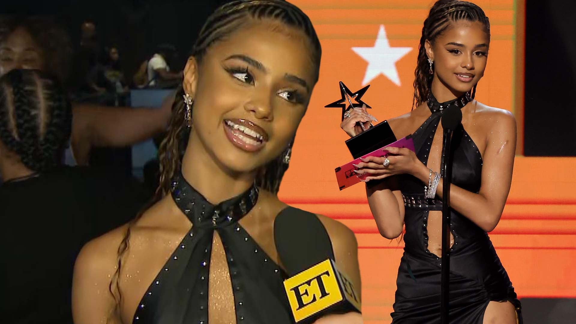 Tyla Reacts to Best International Act BET Awards Win!