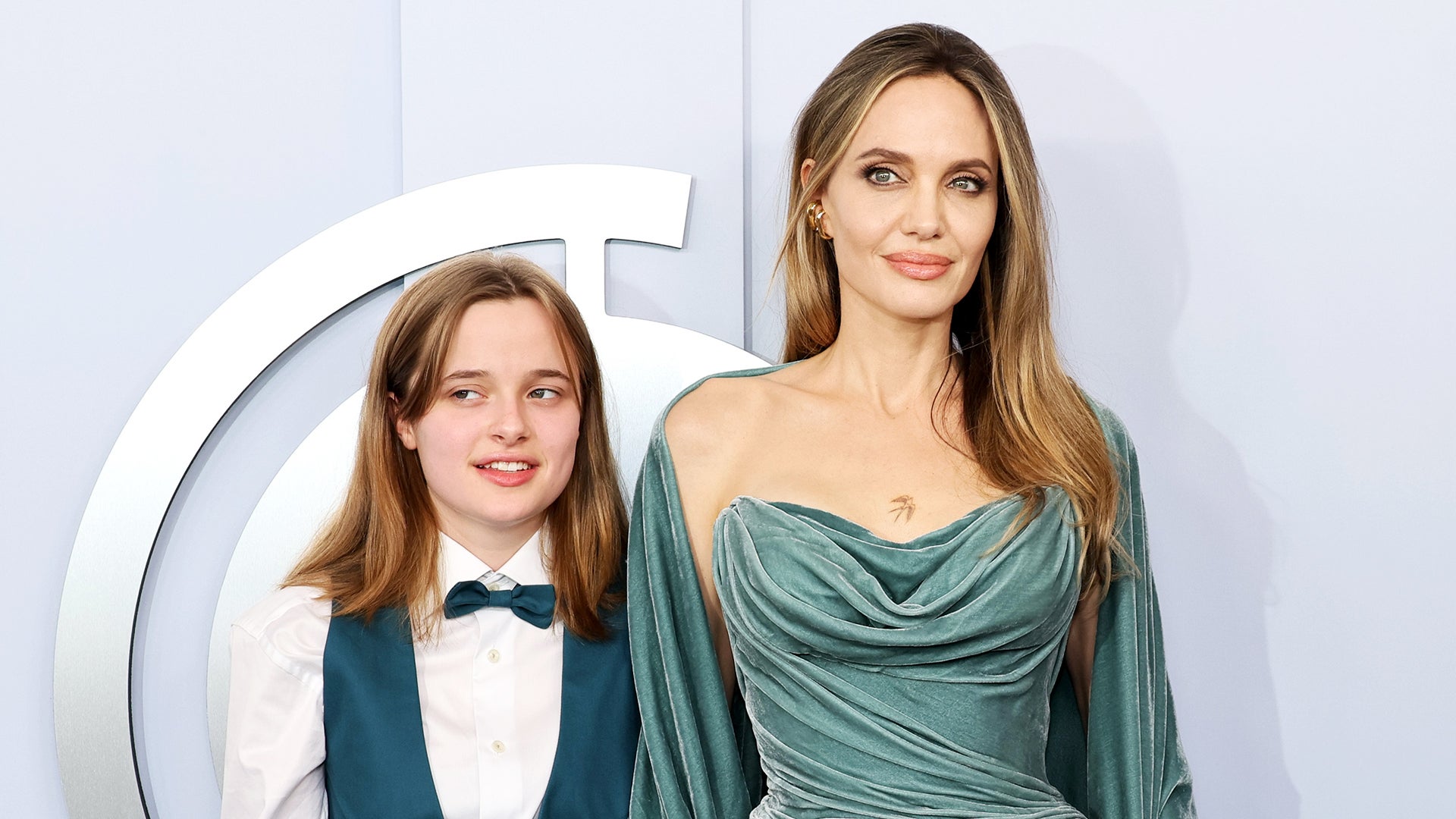 Angelina Jolie and Daughter Vivienne Make Red Carpet Appearance at Tony Awards
