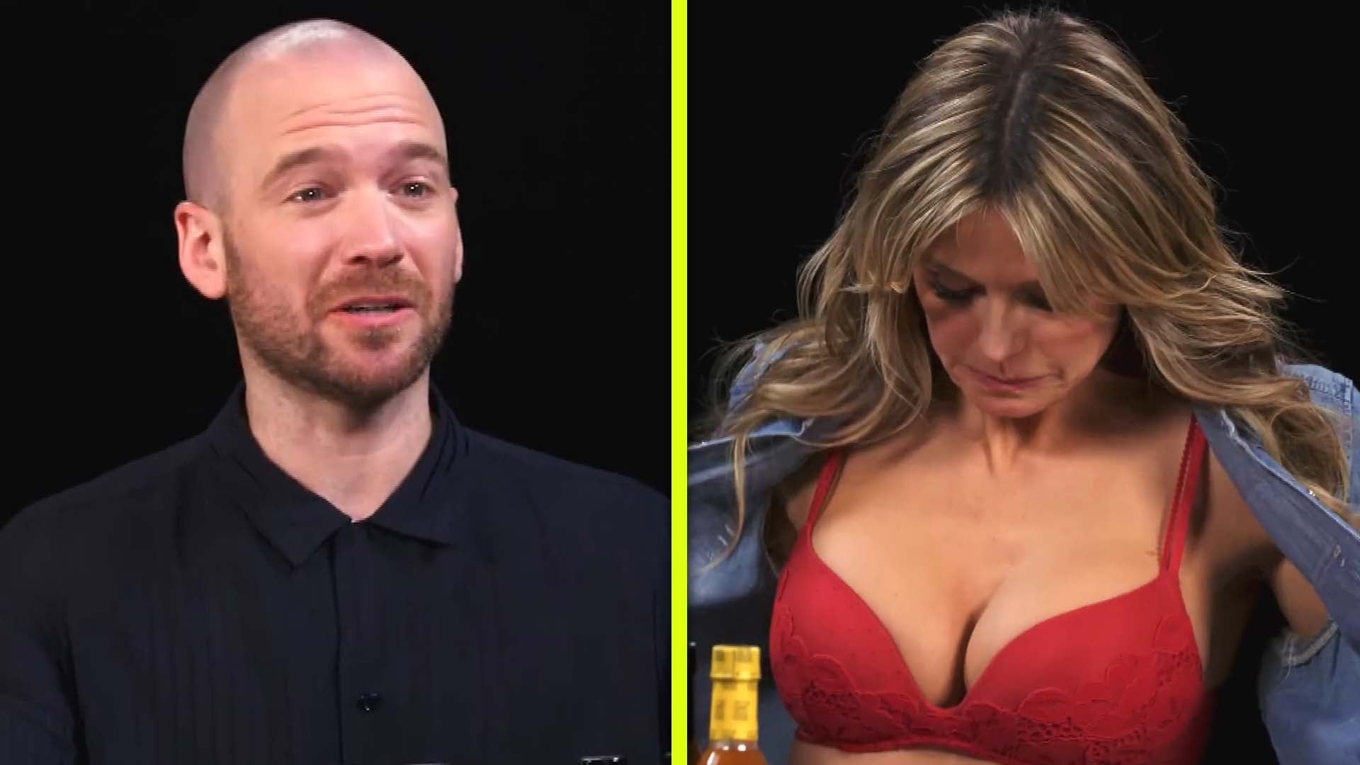 Heidi Klum Leaves ‘Hot Ones’ Host Shocked After Stripping Down Mid-Interview