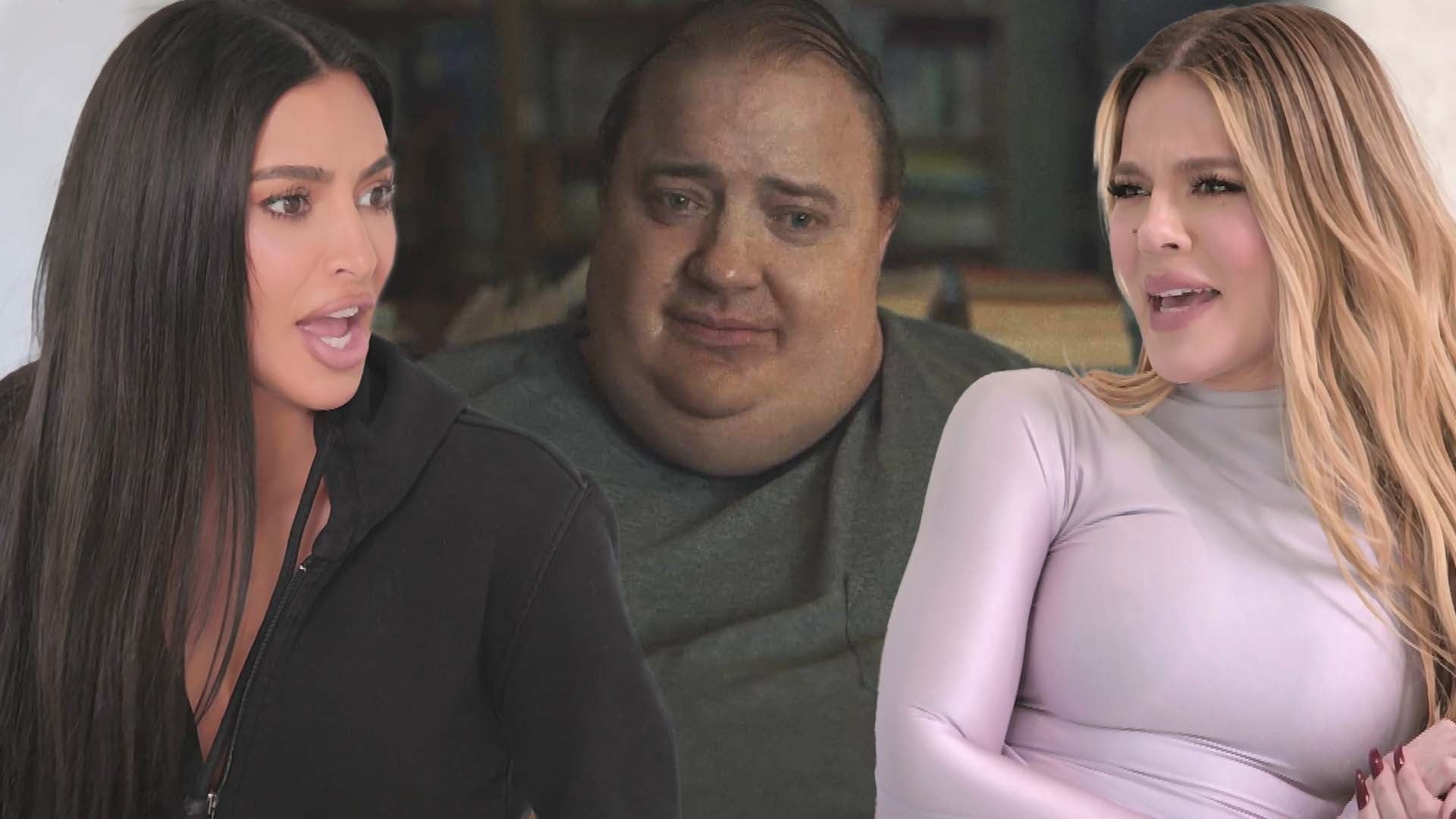 Kim Kardashian Compares Sister Khloé to Brendan Fraser's Character in 'The Whale' 