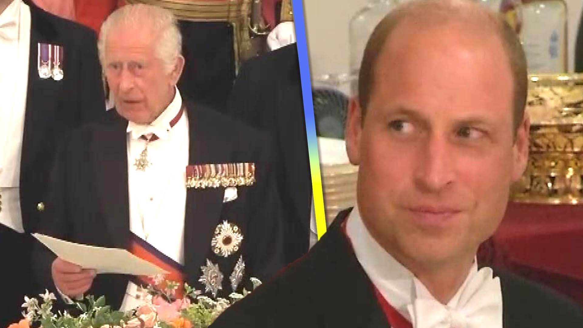 Prince William Reacts to King Charles' Joke About His Grandchildren