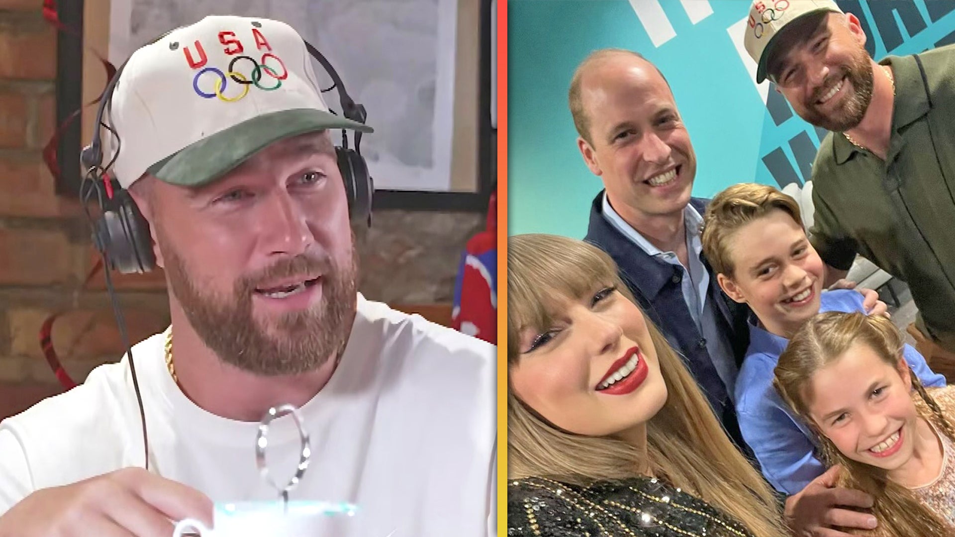 Travis Kelce Says Prince William Is the ‘Coolest Mother F**ker' After Meeting Royals With Taylor Swift
