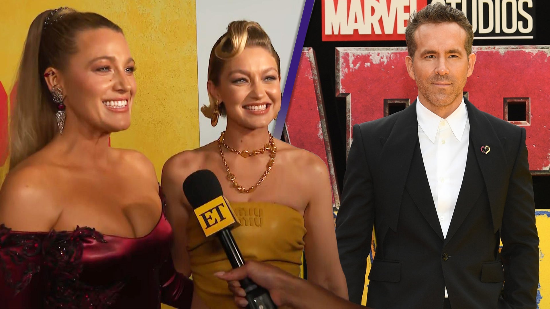 Blake Lively and Gigi Hadid Reveal Ryan Reynolds Loves Being Part of Girls' Night (Exclusive)