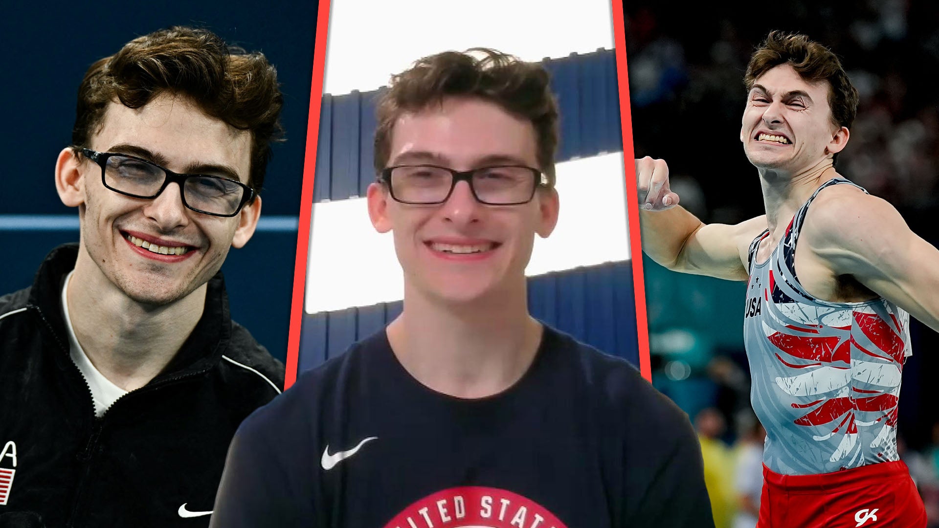 Team USA's Stephen Nedoroscik Reacts to Being Dubbed the 'Clark Kent' of Gymnastics (Exclusive)
