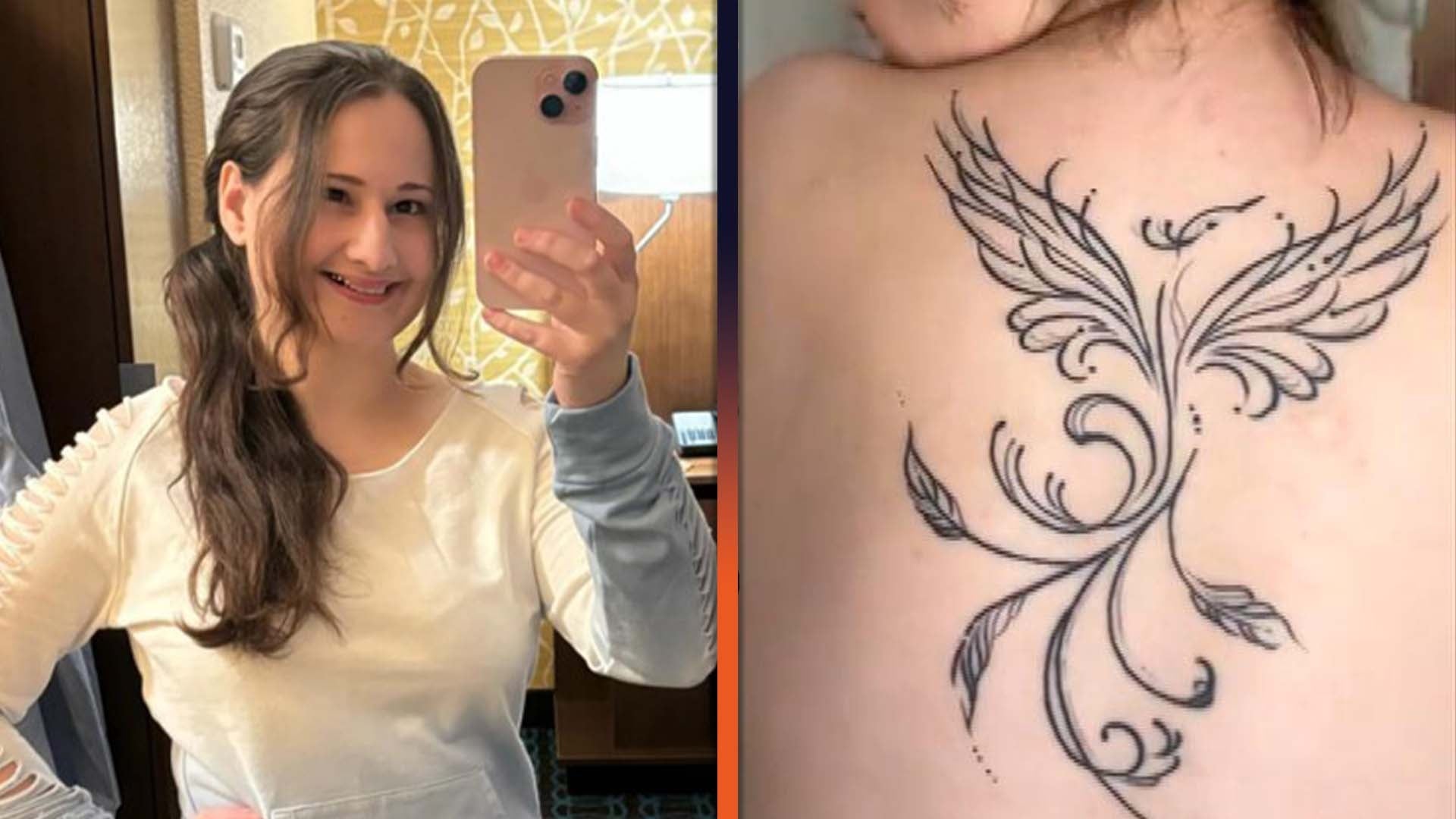 Pregnant Gypsy Rose Blanchard Shows Off Large Back Tattoo