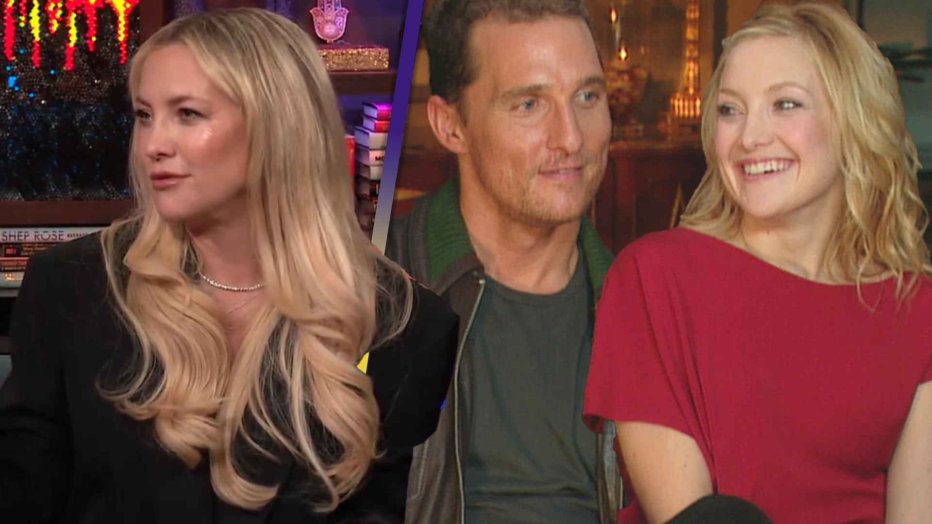 Kate Hudson Confesses She and Matthew McConaughey Don't Wear Deodorant