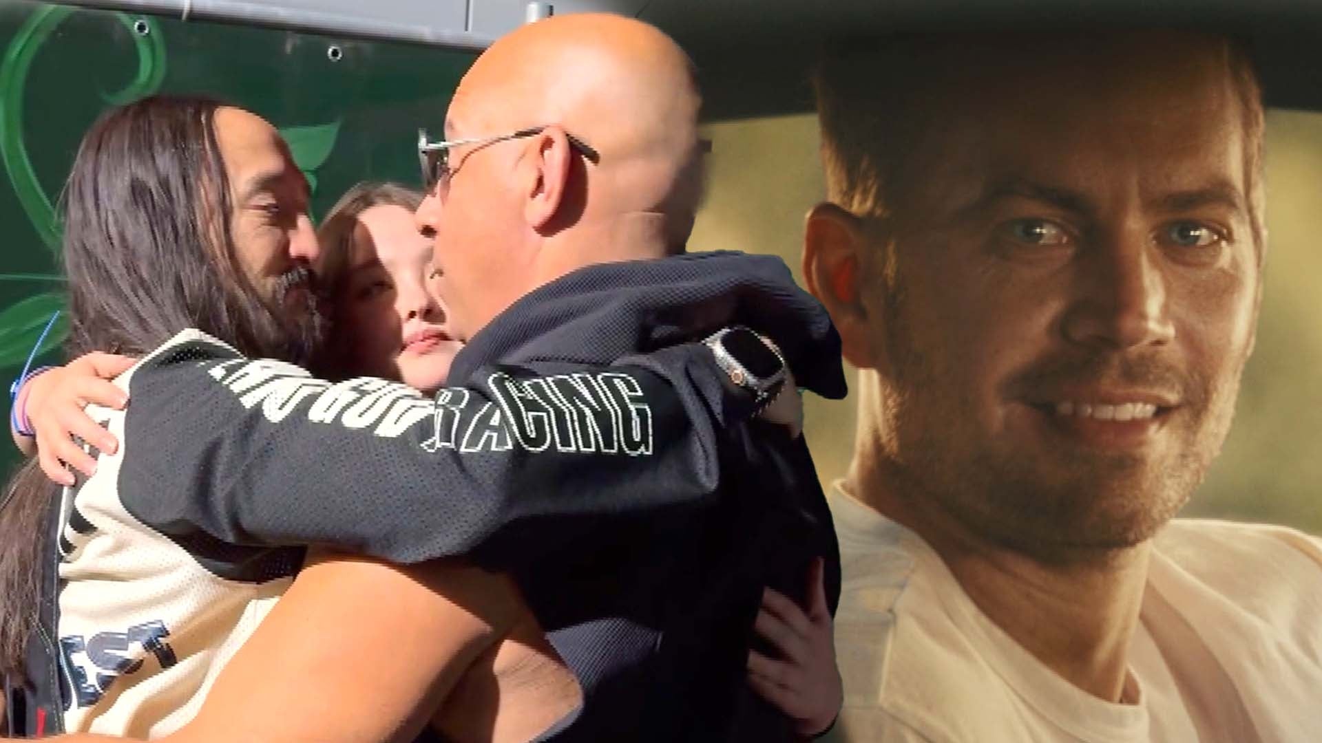 Vin Diesel Honors Paul Walker With Devon and Steve Aoki 20 Years After '2 Fast 2 Furious'