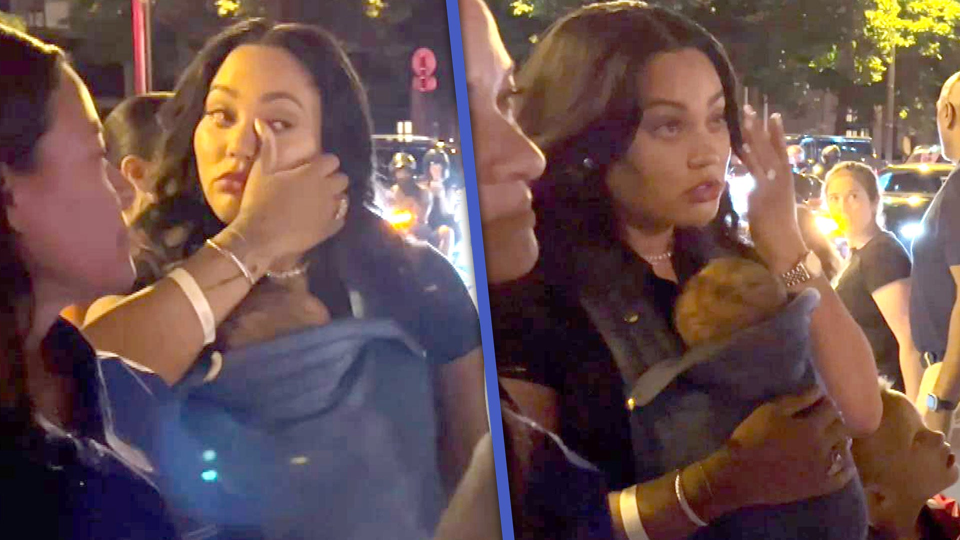 Ayesha Curry in Tears After Confrontation With Paris Police at Olympics (Raw Video)