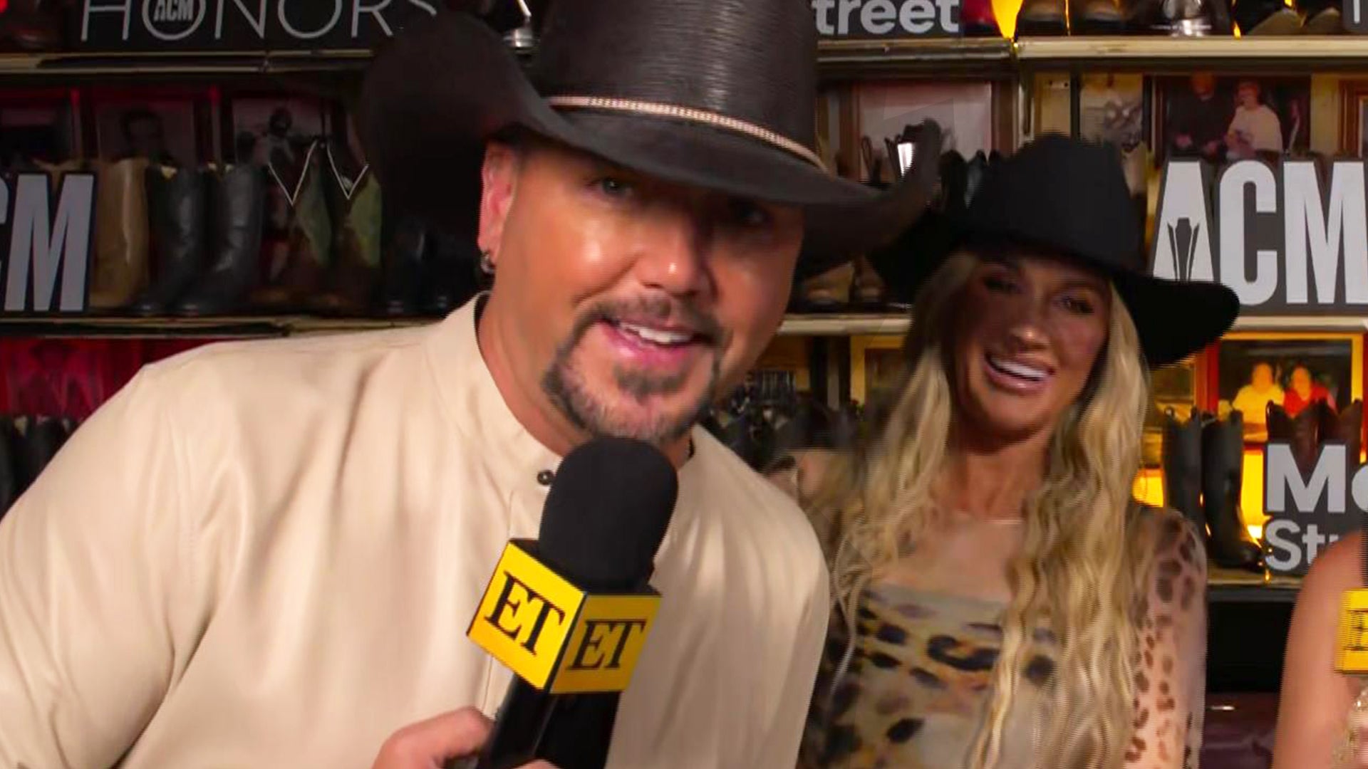 Jason Aldean Challenges Blake Shelton Over Their Competing Bars in Las Vegas (Exclusive)