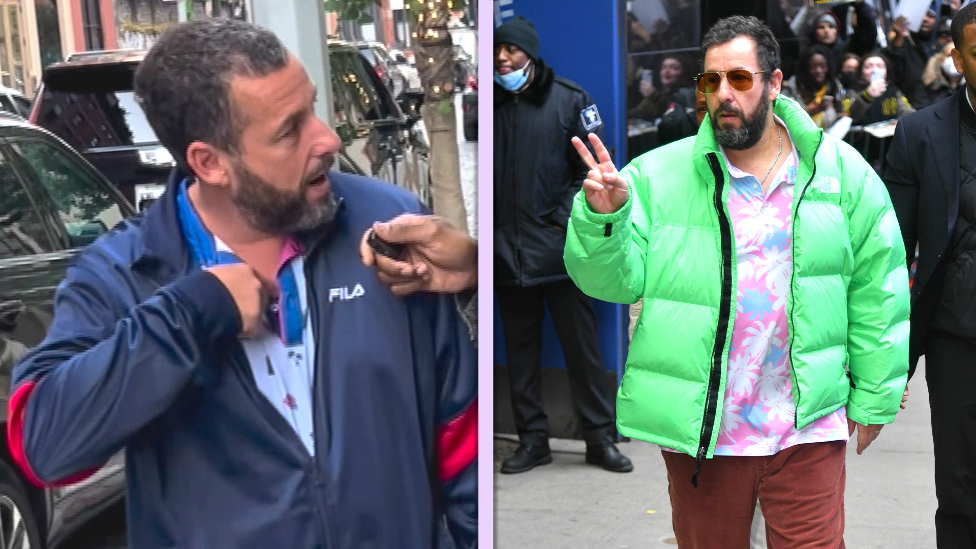 Adam Sandler Breaks Down His Signature Style in TikTok Street Video