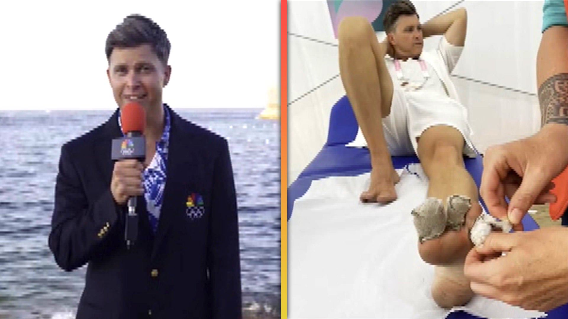 Watch Colin Jost Explain His Olympics Exit After Suffering Multiple Injuries