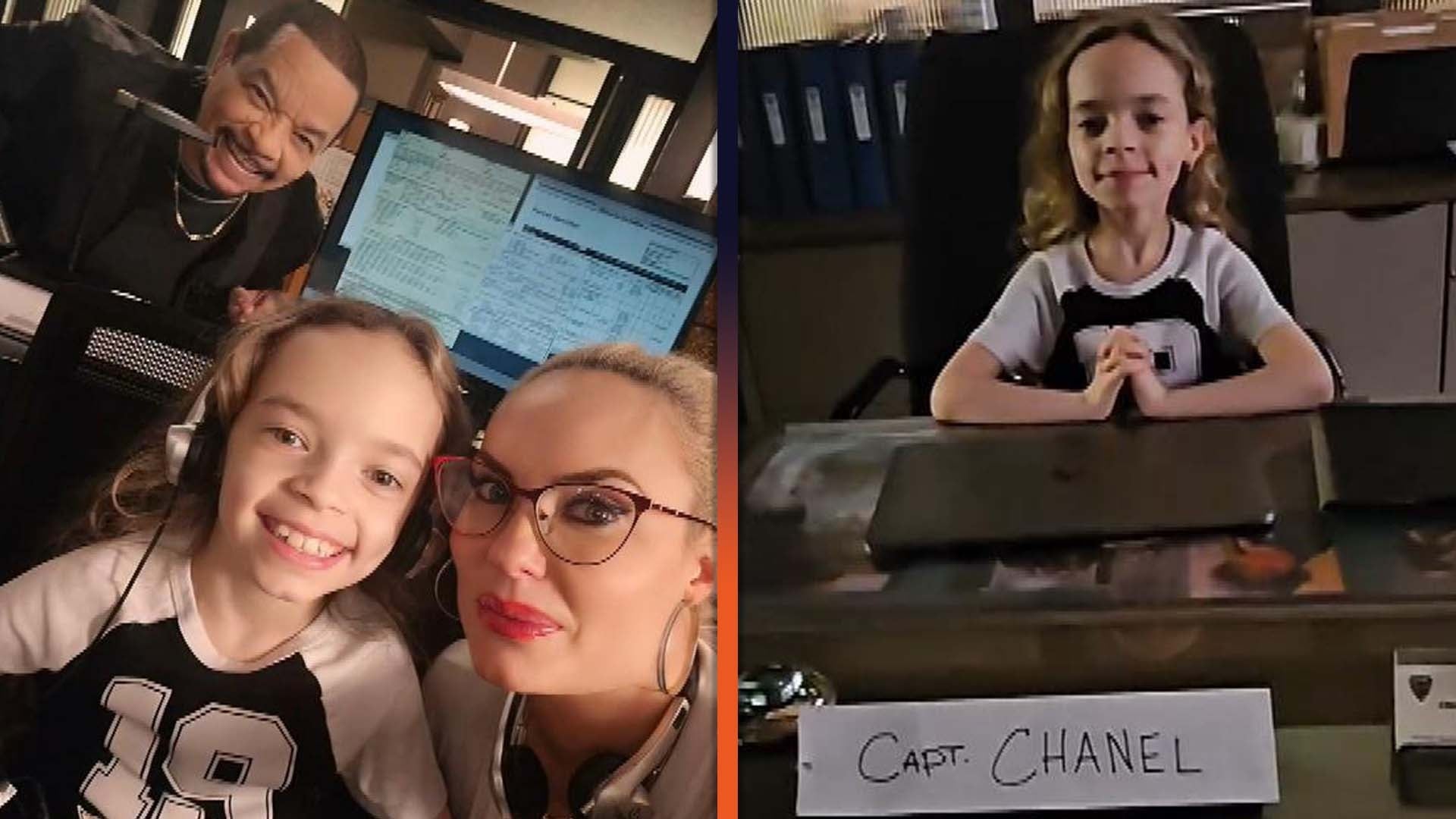 Ice-T and Coco's Daughter Chanel Takes Over 'Law and Order' Set