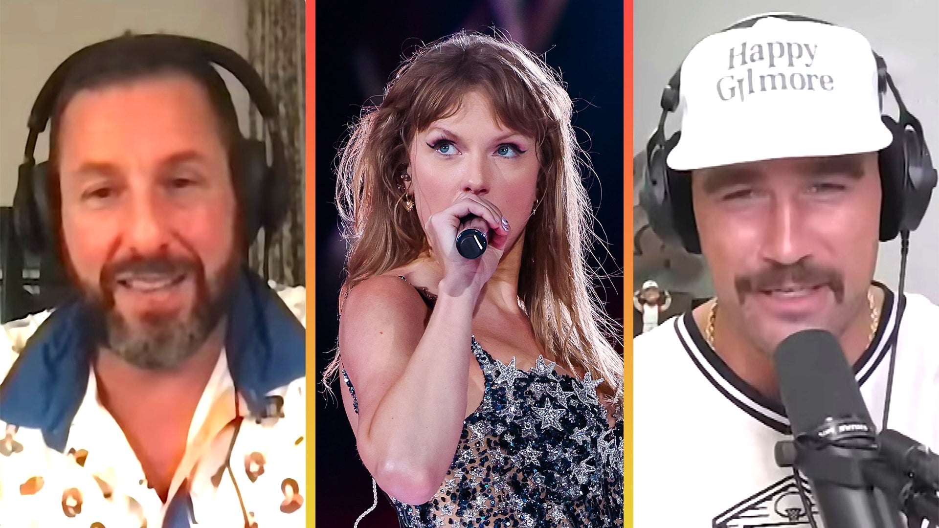 Travis Kelce and Adam Sandler Praise 'Best Performer Out There,' Taylor Swift