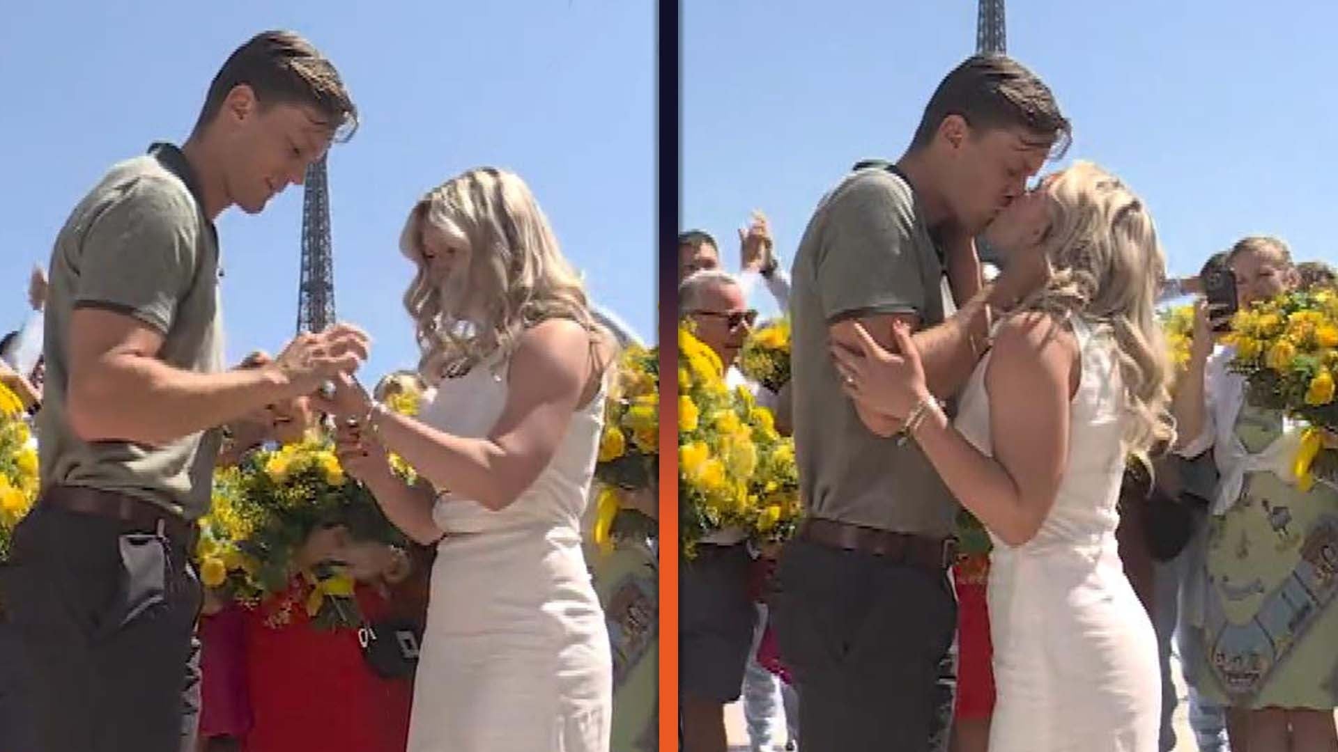 Olympic Rower Justin Best Surprises Girlfriend With Lavish Proposal on Live TV!