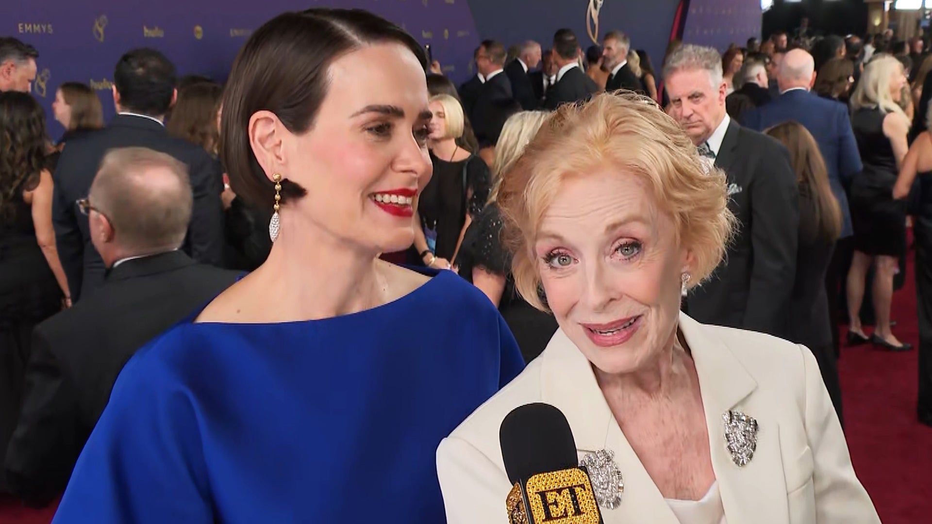 Holland Taylor and Sarah Paulson Clear Up Claim They’re ‘Living Separately’ in Their Relationship 