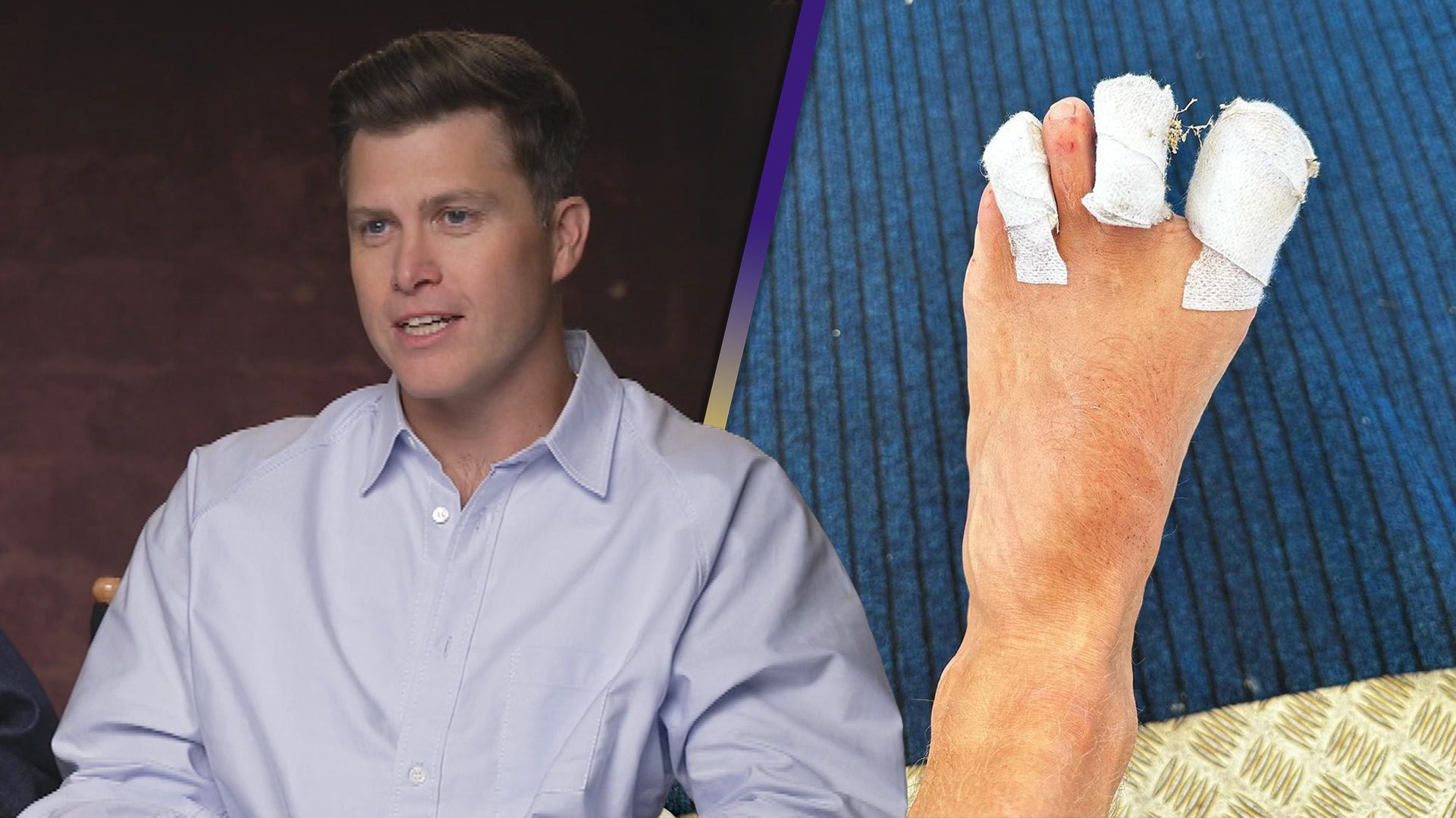 Colin Jost Gives Olympics Injury Update and Shares the One Thing He Refused to Do (Exclusive)