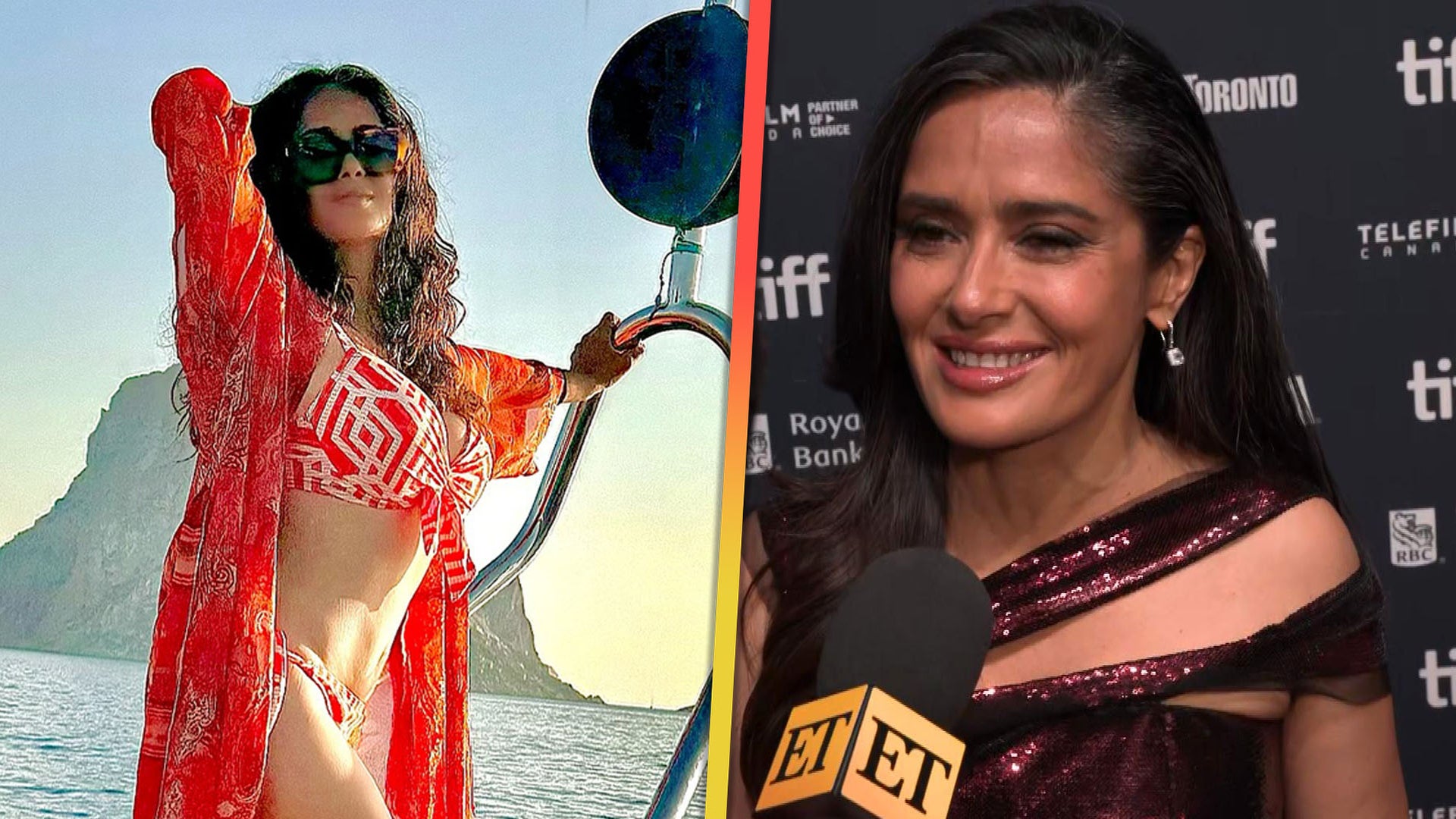 Salma Hayek on What Inspires Her to Post Bikini Thirst Traps at 58 Exclusive