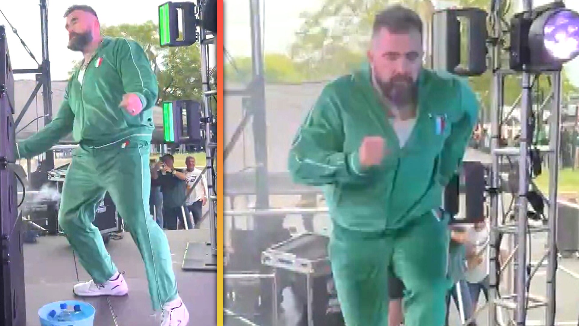 Watch Jason Kelce Show Off His Dance Moves Ahead of Eagles Playing on ‘Monday Night Football’