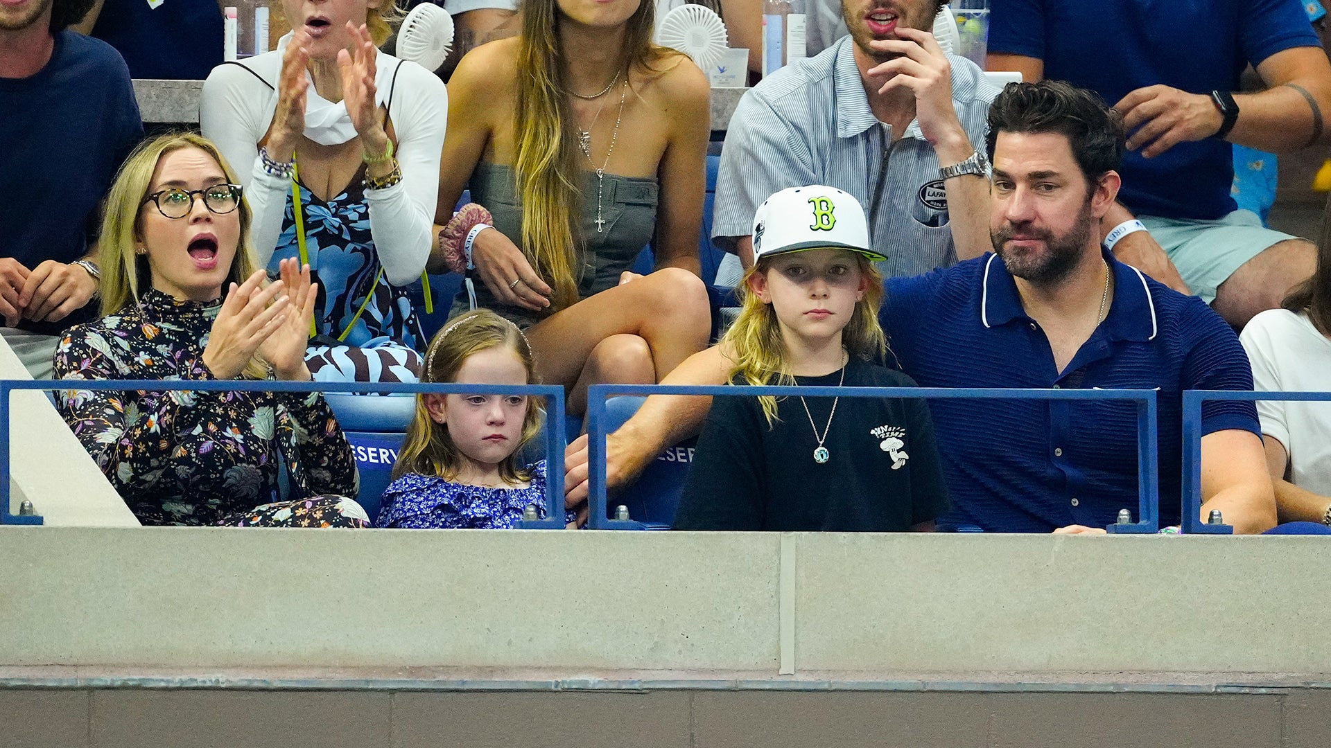 John Krasinski and Emily Blunts Daughters Enjoy Rare Family Outing at US Open