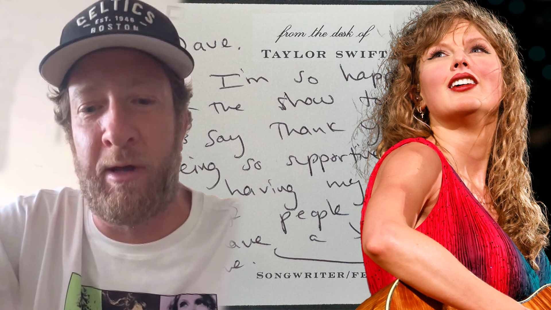 Taylor Swift Sends Surprise Handwritten Letter to Dave Portnoy For 'Being So Supportive'