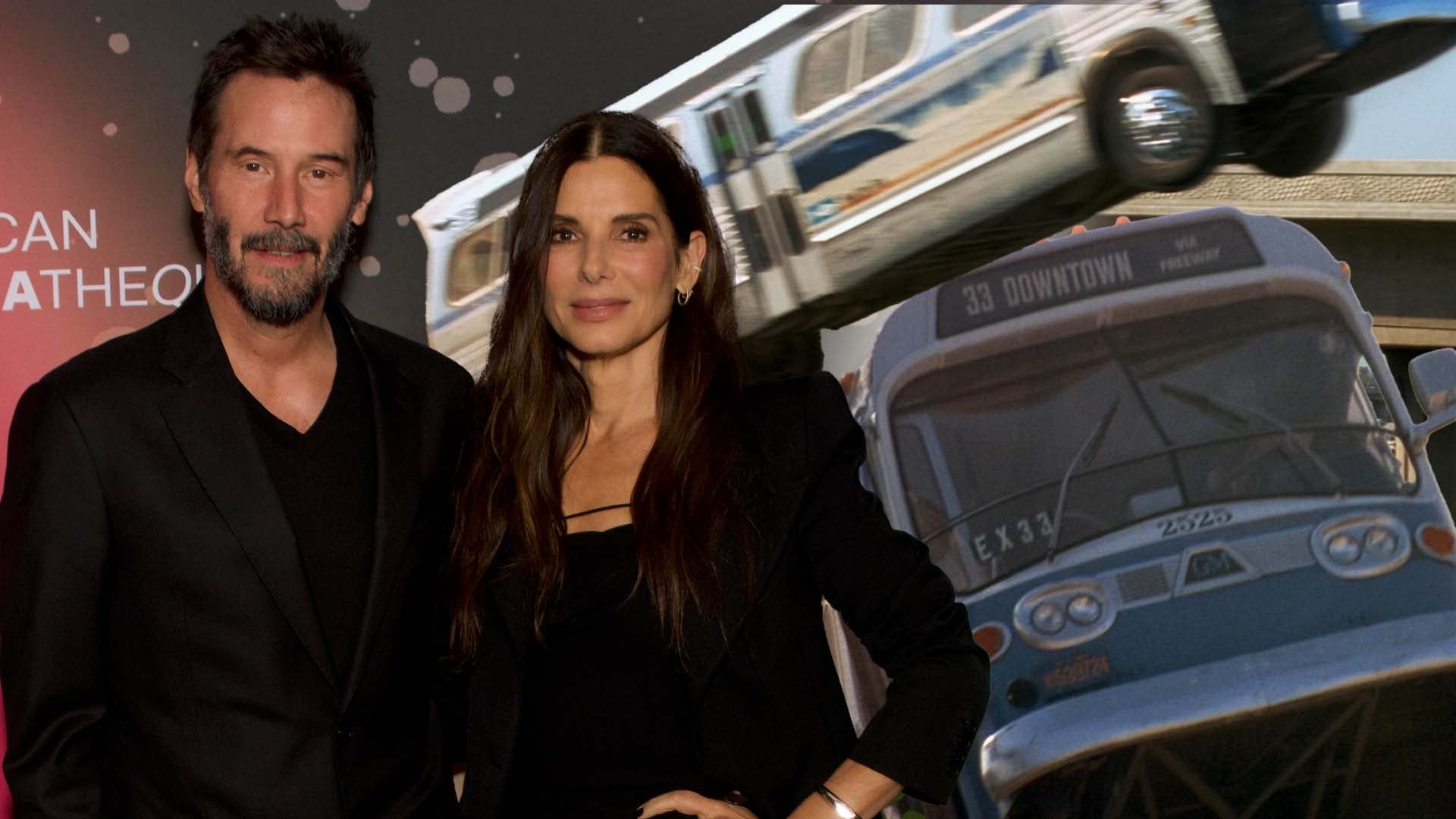 Watch Keanu Reeves and Sandra Bullock's Reunion for 'Speed's 30-Year Anniversary